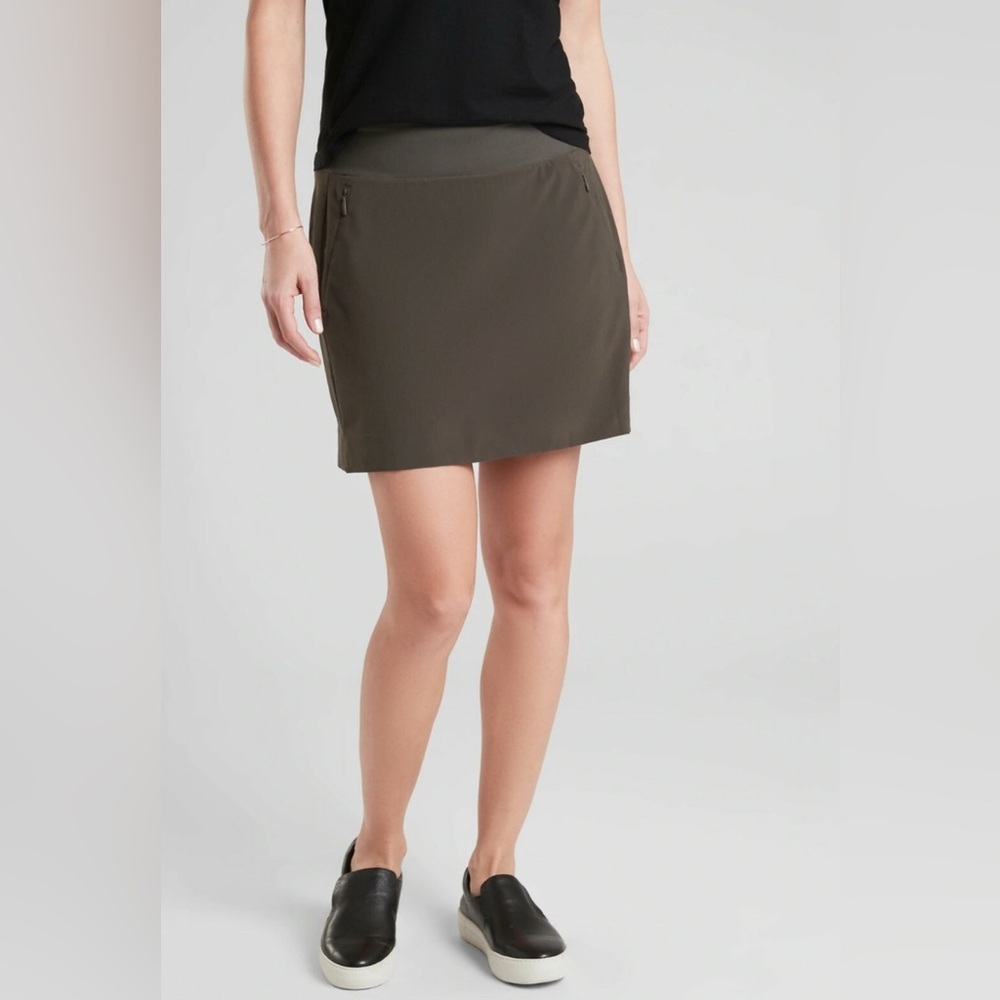 Athleta SOHO Skort in Mountain Olive NEW